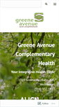 Mobile Screenshot of healthongreene.com
